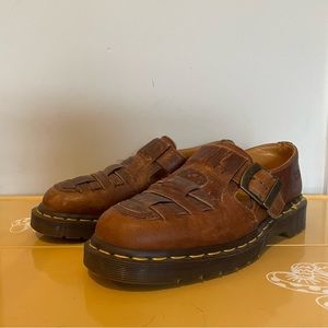 Dr. Martens Brown Leather Fisherman Sandal sz. 5
